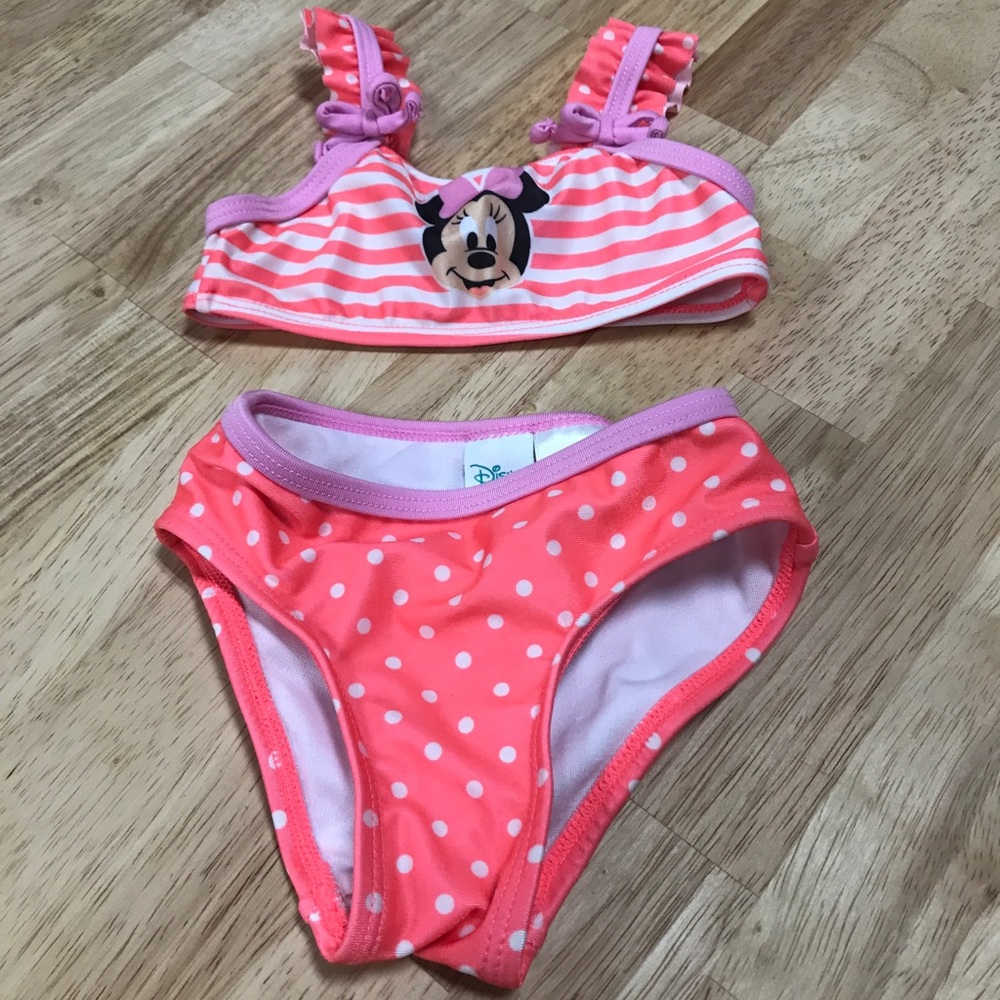 💥 Disney Baby Minnie Two-piece Swimsuit 6-9 months